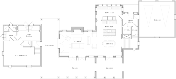 Bluffs Southern Living Showcase Home Floorplan